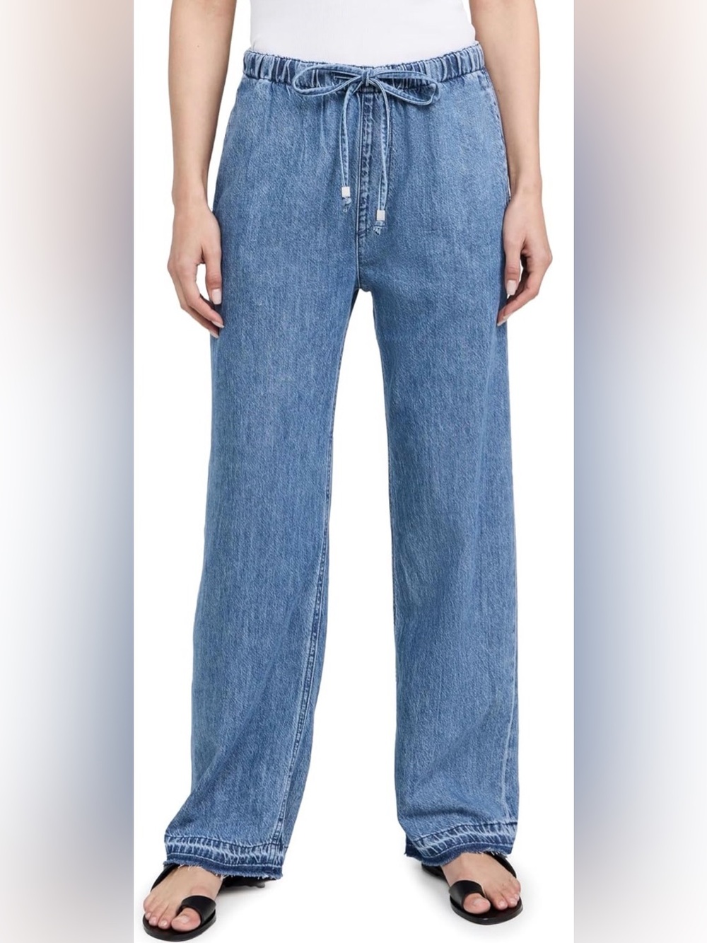 Rag and Bone Ultra Featherweight Logan Drawstring Denim Pants XS 23